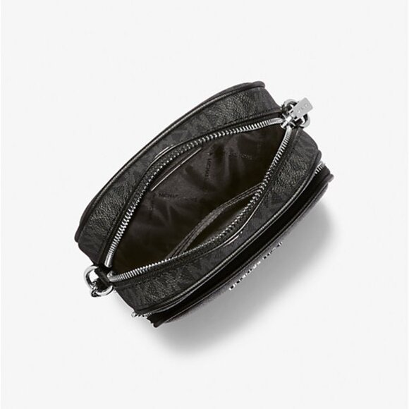 NWT MICHAEL KORS Jet Set Travel Medium Logo Crossbody Bag - Picture 3 of 3